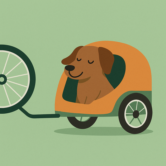 Fietskar voor je hond: dit moet je weten voor een veilige rit