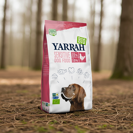 Yarrah Dog Biologische Brokken Sensitive Kip Zonder Toegevoegde Suiker